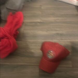 Red Bear Logo Snapback Hat